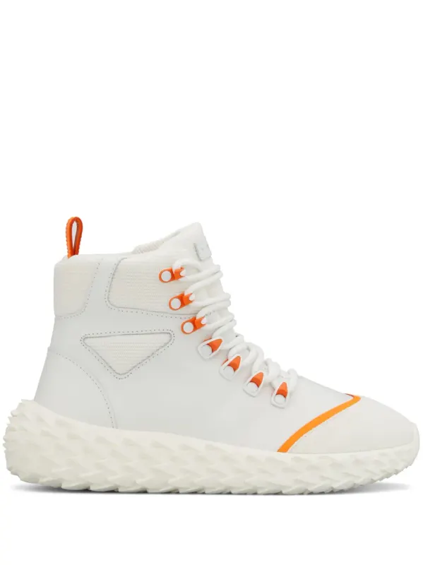 Giuseppe Zanotti Klassische Schnürstiefel – Weiß (RW90060001)