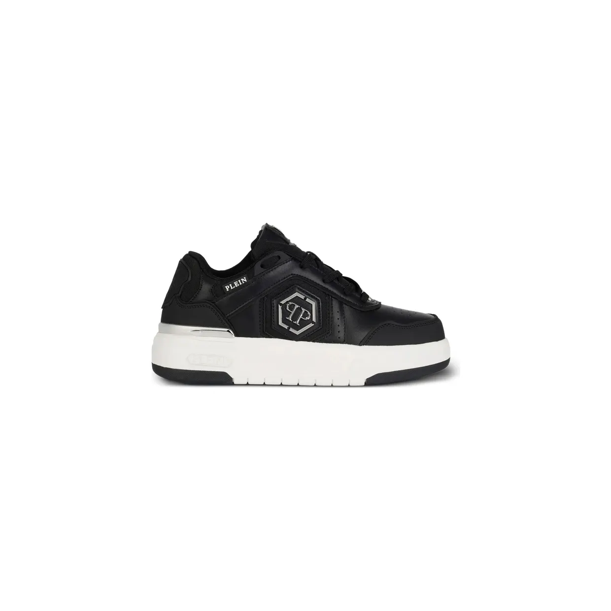 Philipp Plein SK8R Logo-plaque Low-top “Black” (USC0925 PTE003N 02)