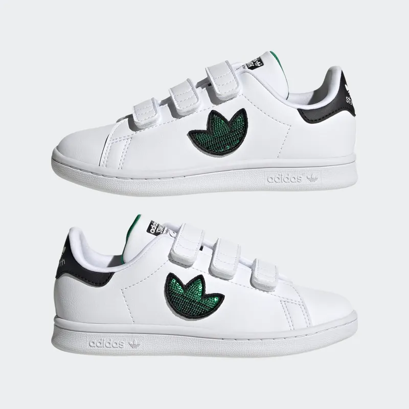 Adidas Stan Smith Cloud White / Green / Core Black (GY1792)