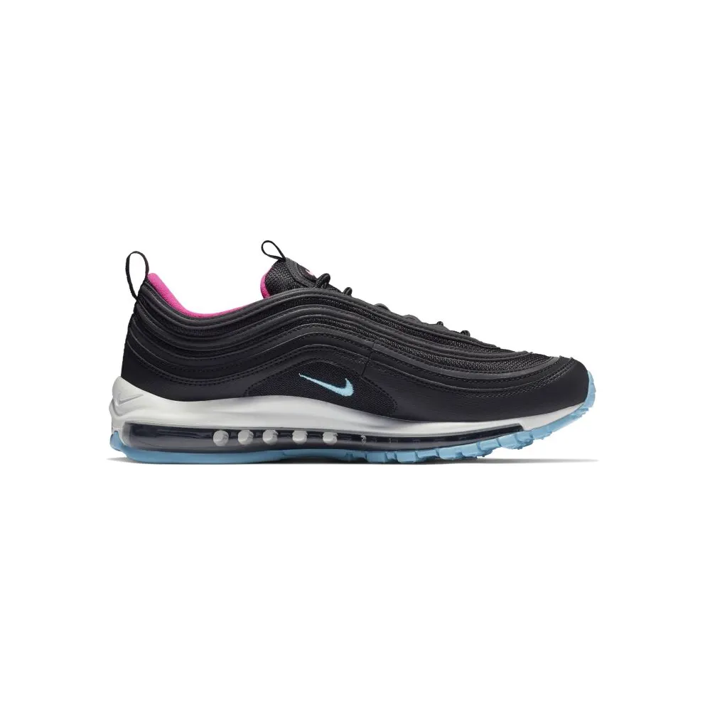 Nike Air Max 97 Miami Vice Black/Blue Gale-White-Laser Fuchsia (BV1256-001)