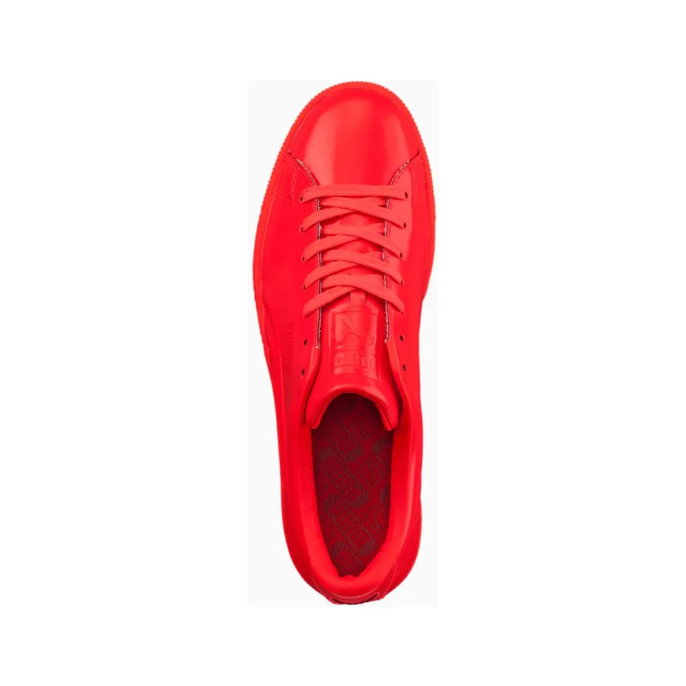 Puma Basket Classic Patent Emboss Red Blast (362035-01)