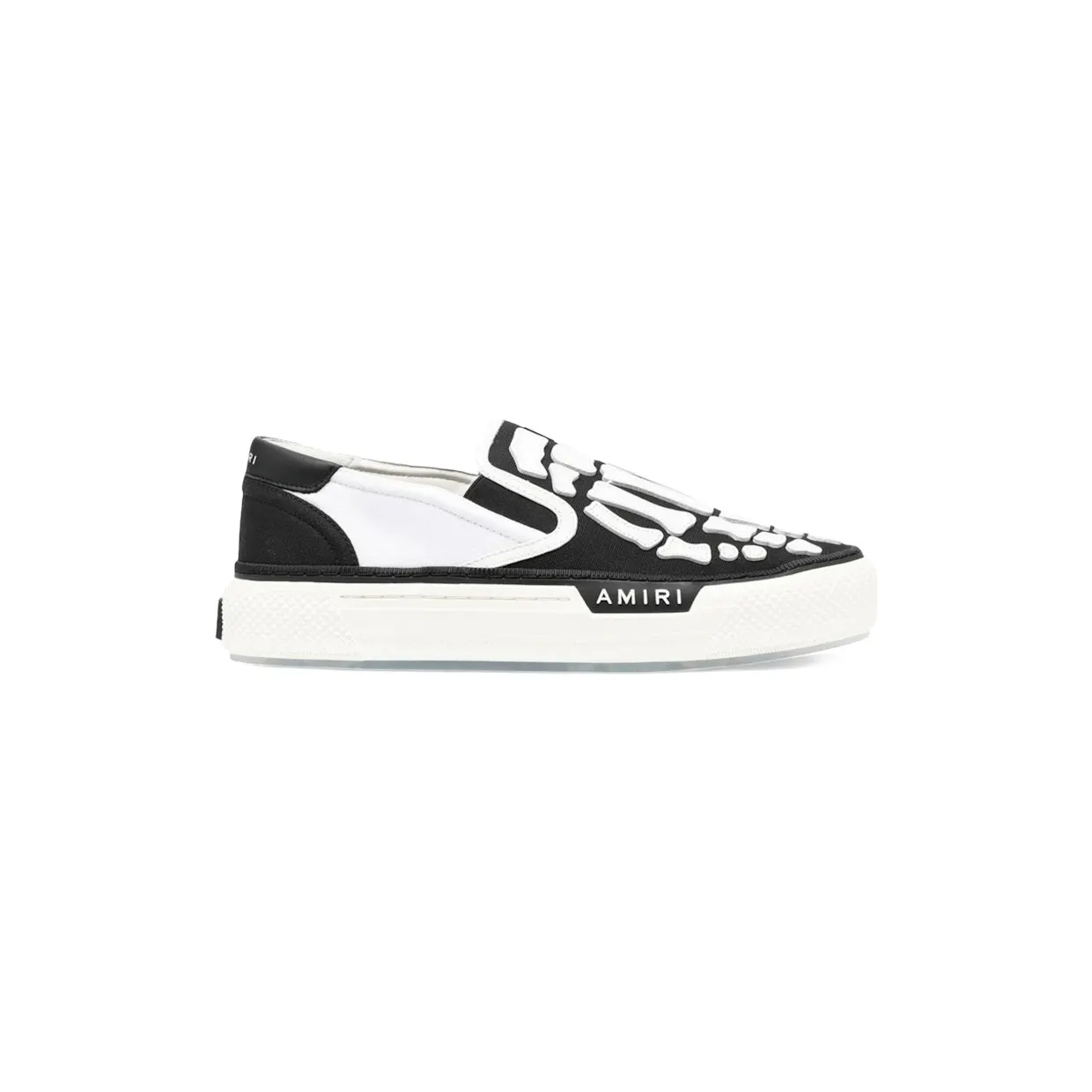 AMIRI Skel Top Slip-On Black White (PF23MFS021-111)