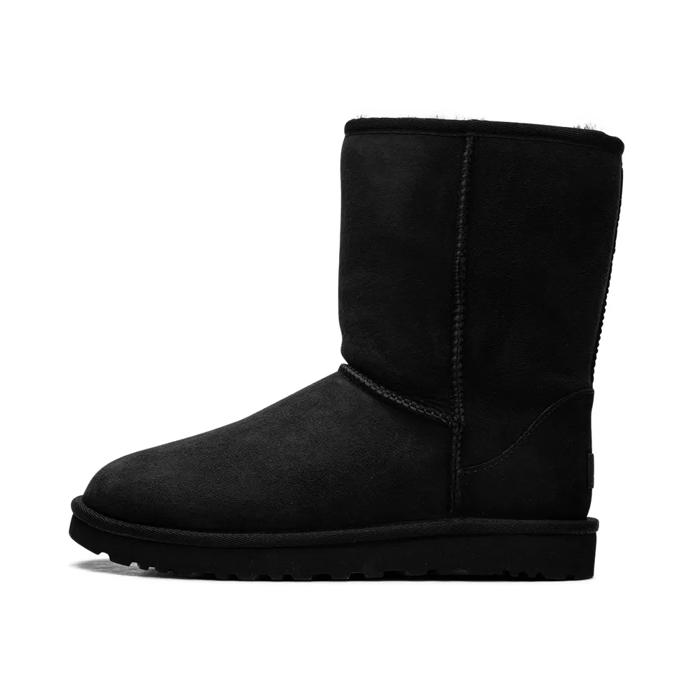 Ugg Classic Short II Boot “Black” (1016223-BLK)