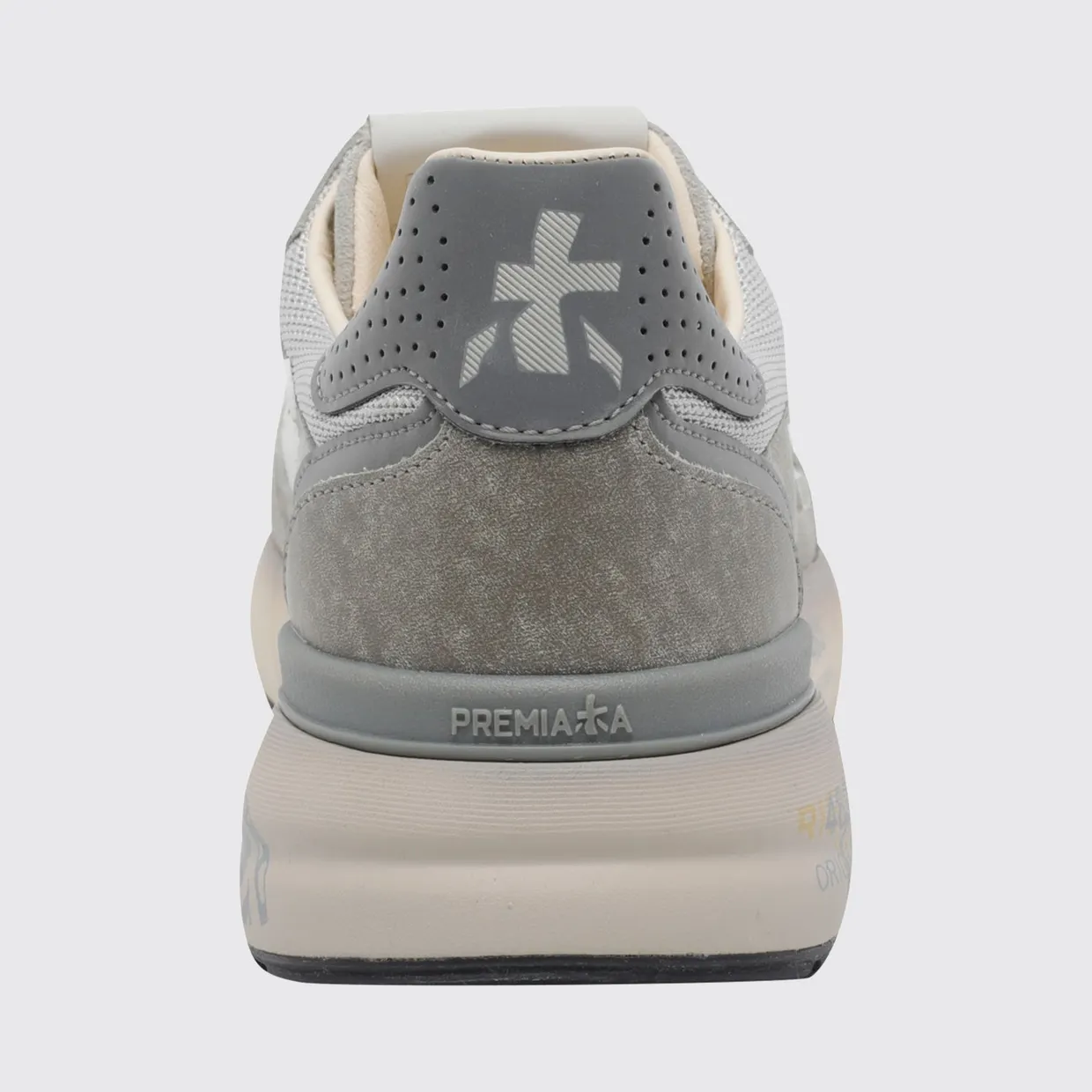 Premiata Mick Suede and Nylon Sneakers Grey (MICK8117) (3)