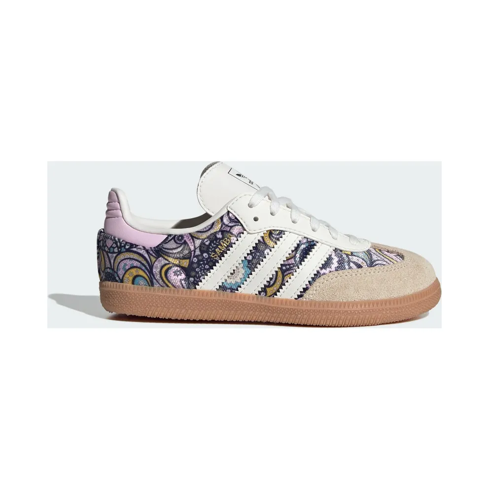 Adidas ADIDAS LIBERTY SAMBA OG Lace-up Shoes Core White / Orchid Fusion / Gum (KH9845)
