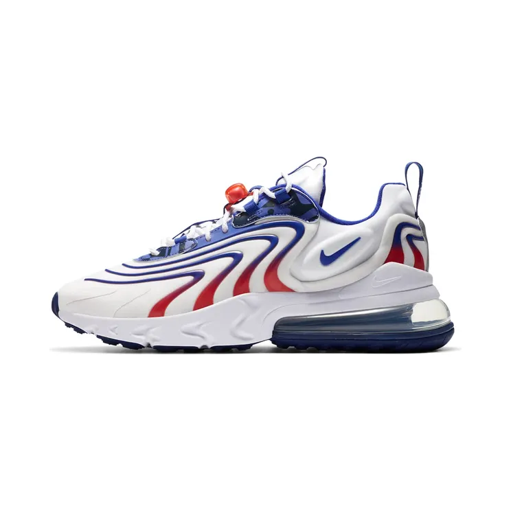 Nike Air Max 270 React Eng “White / Ember Glow / Concord” (DA1512-100)