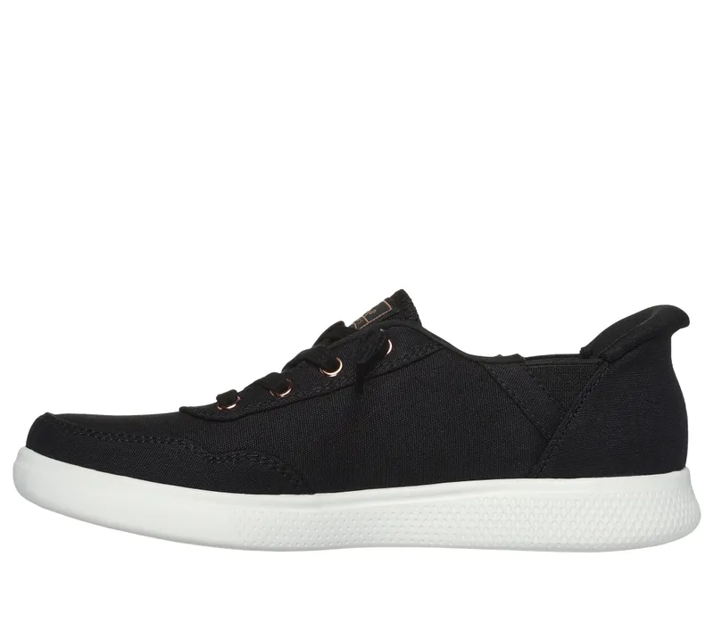 Skechers Slip-ins: BOBS Skip Cute – B Cute Sweet – Black (114815 BLK)