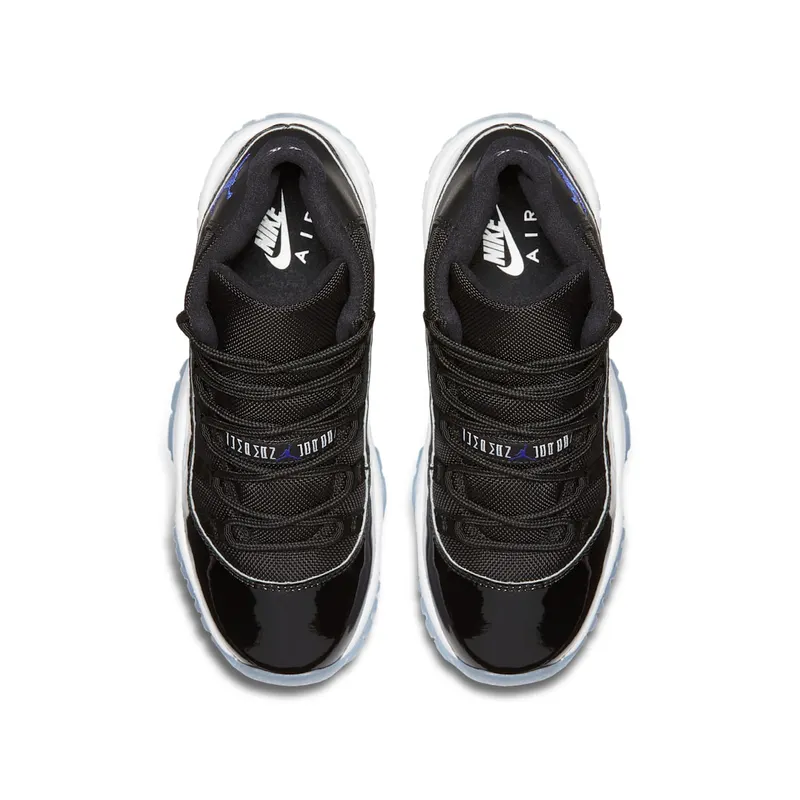 Jordan 11 Retro Space Jam 2016 (GS) Black/Dark Concord-White (378038-003)