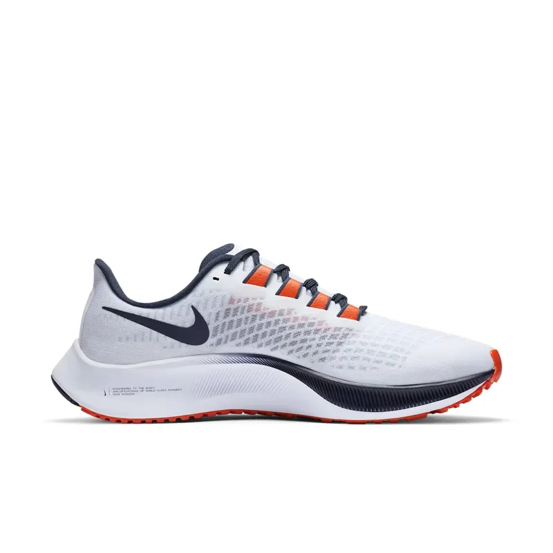 Nike Air Zoom Pegasus 37 Chicago Bears White/Pure Platinum-Marine-Brilliant Orange (CZ5433-100)