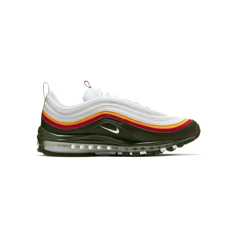 Nike Air Max 97 Ratatouille White/Dynamic Yellow-Evergreen (CK0224-100)