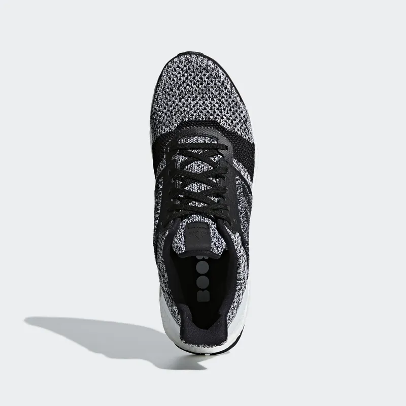 adidas Ultraboost ST Black White Cloud White/Core Black/Metallic Silver (CM8273)