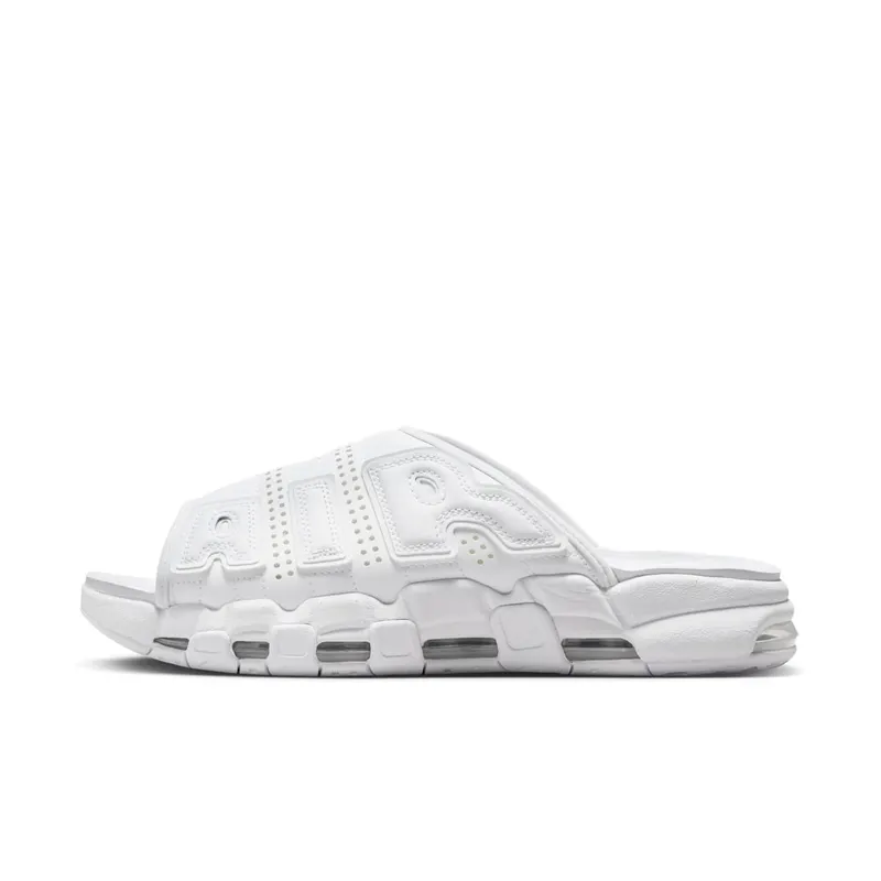 Nike More Uptempo Slide “Triple White” (FD9884-101)
