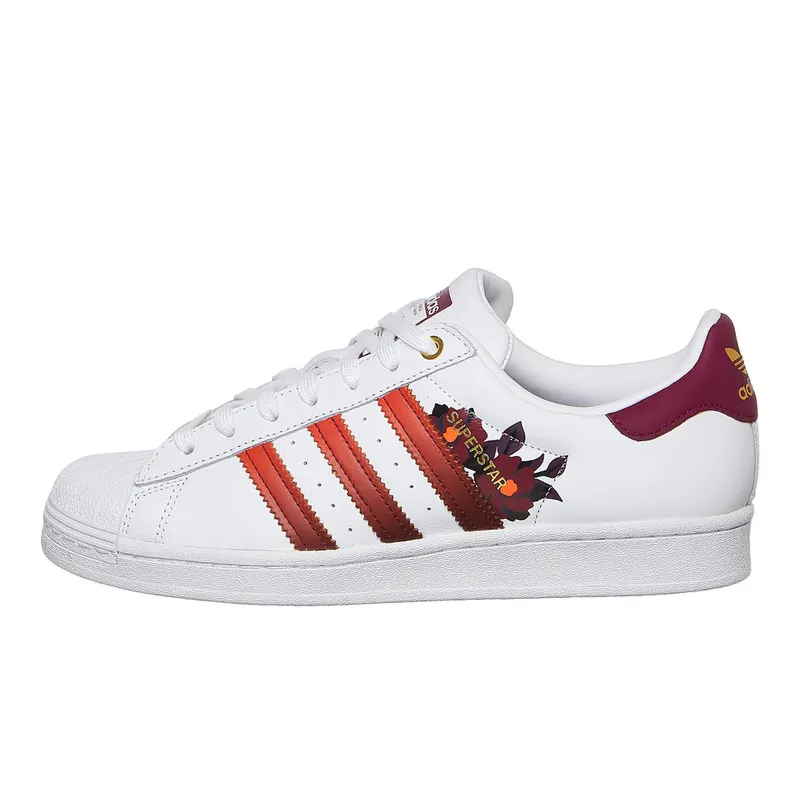 adidas Superstar HER Studio London (W) Cloud White/Power Berry/Gold Metallic (FW2527)