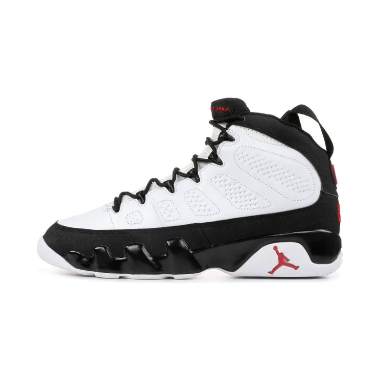 Jordan 9 Retro White Black Red (2002)