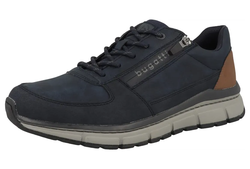 Bugatti sneaker Marine / Bruin (331AOS0152004100)
