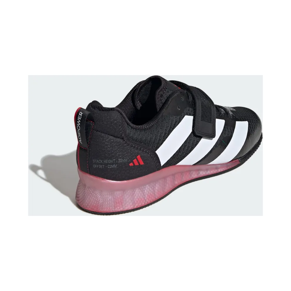 Adidas Adipower Weightlifting 3 Core Black / Cloud White / Pure Ruby (IH8232)