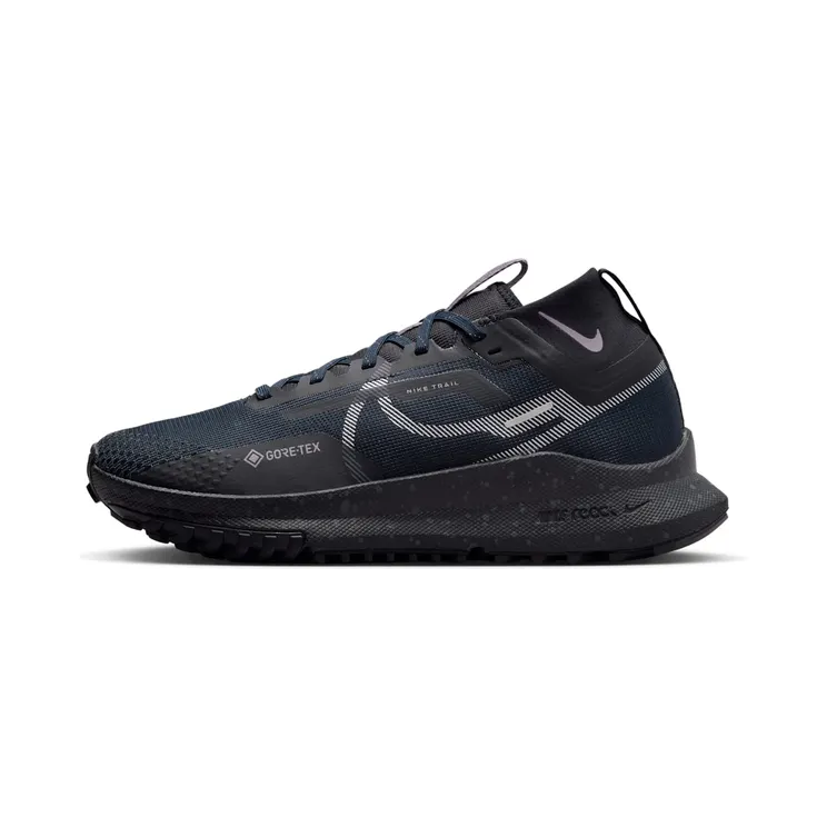 Nike Pegasus Trail 4 Gore-Tex “Dark Obsidian / Daybreak / Black / Metallic Silver” (FZ4343-400)
