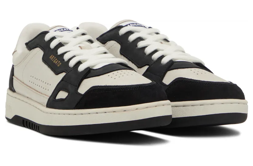 Axel Arigato Beige & Black Dice Lo Sneakers (F0002027) (4)