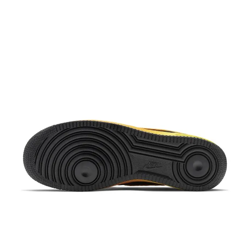 Nike Air Force 1 Low Black Yellow Orange Black/Opti Yellow-Orange Peel (CJ0524-001)