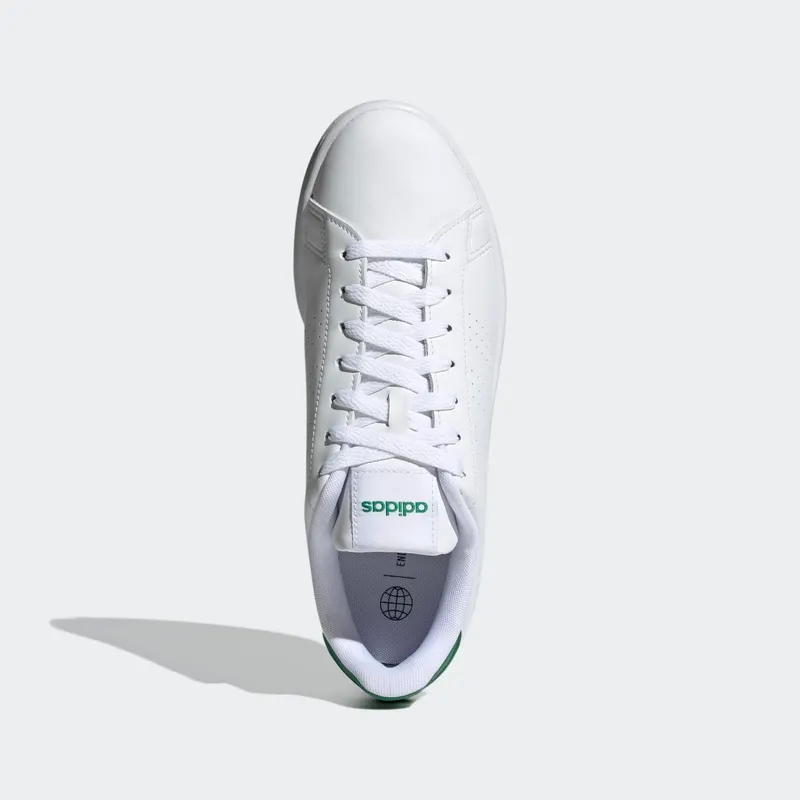 Adidas Advantage Cloud White / Cloud White / Green (GZ5300)
