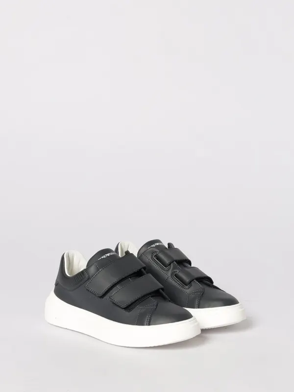 Emporio armani Leather Sneakers Navy (XYX035XCC7600285)
