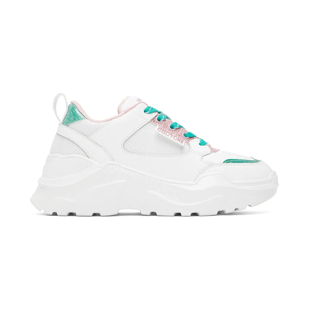 Versace Jeans Couture White Glitter Speedtrack (E72VA3SC2EZS241)