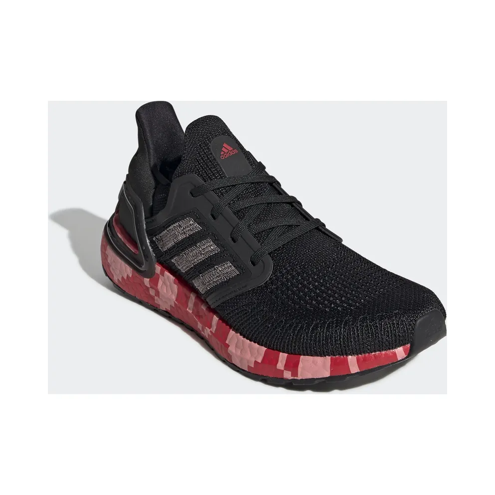 adidas Ultra Boost 20 Valentines Day (W) (2020) Core Black/Glory Pink/Light Scarlet (EG0761)