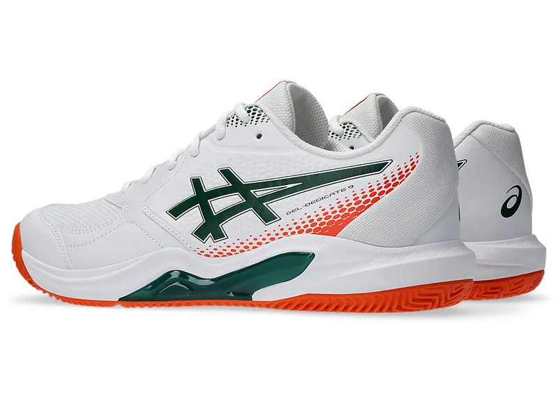 ASICS GEL-DEDICATE 9 PADEL “White / Jewel Green” (1041A546-100)