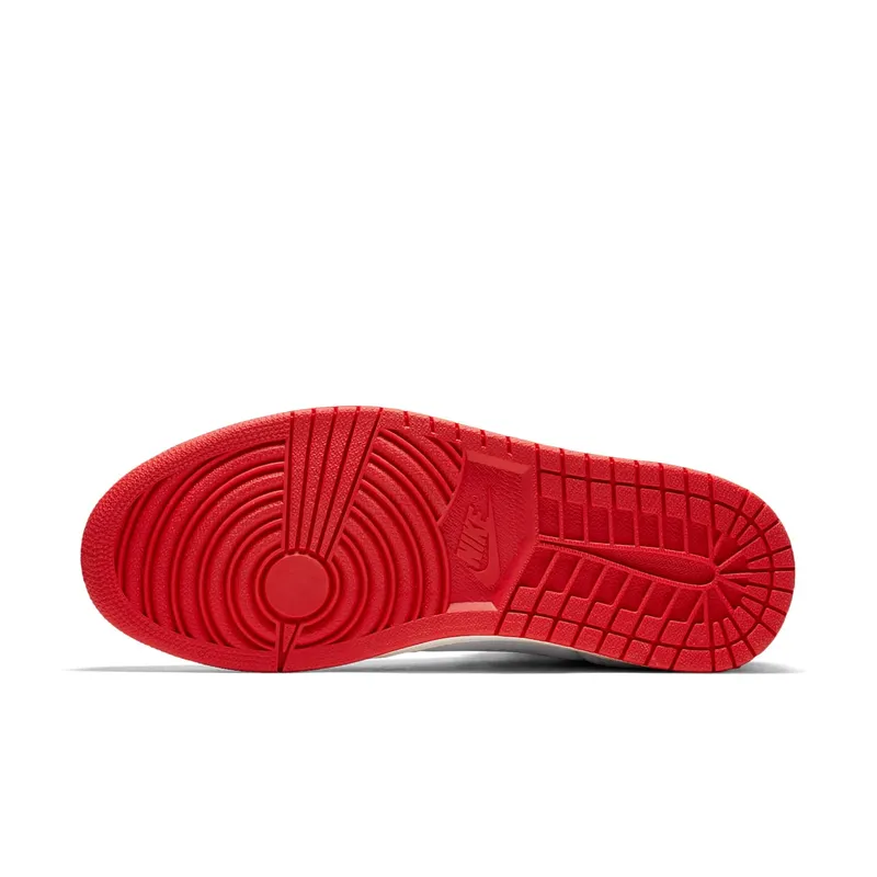 Jordan 1 Retro High Zip White University Red White/Black-Sail-University Red (AR4833-100)