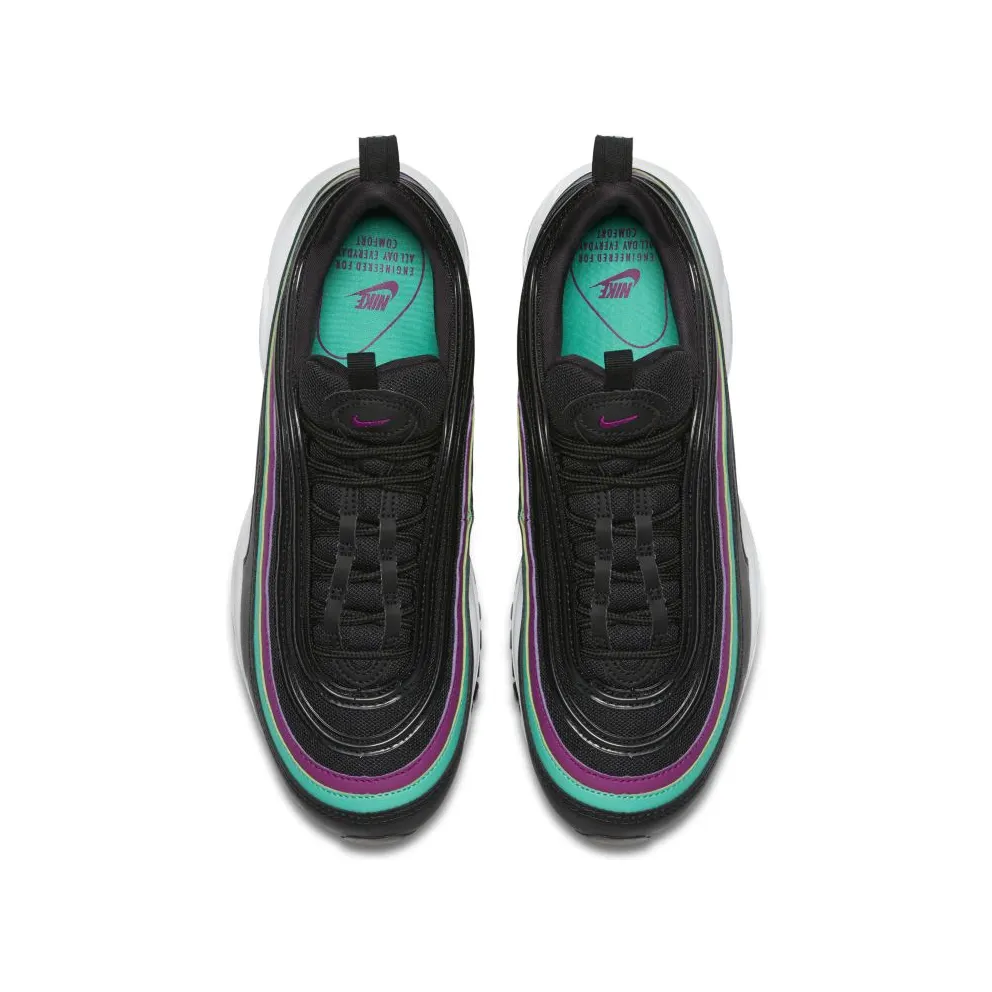 Nike Air Max 97 Black Grape (W) Black/Bright Grape-Clear Emerald (921733-008)