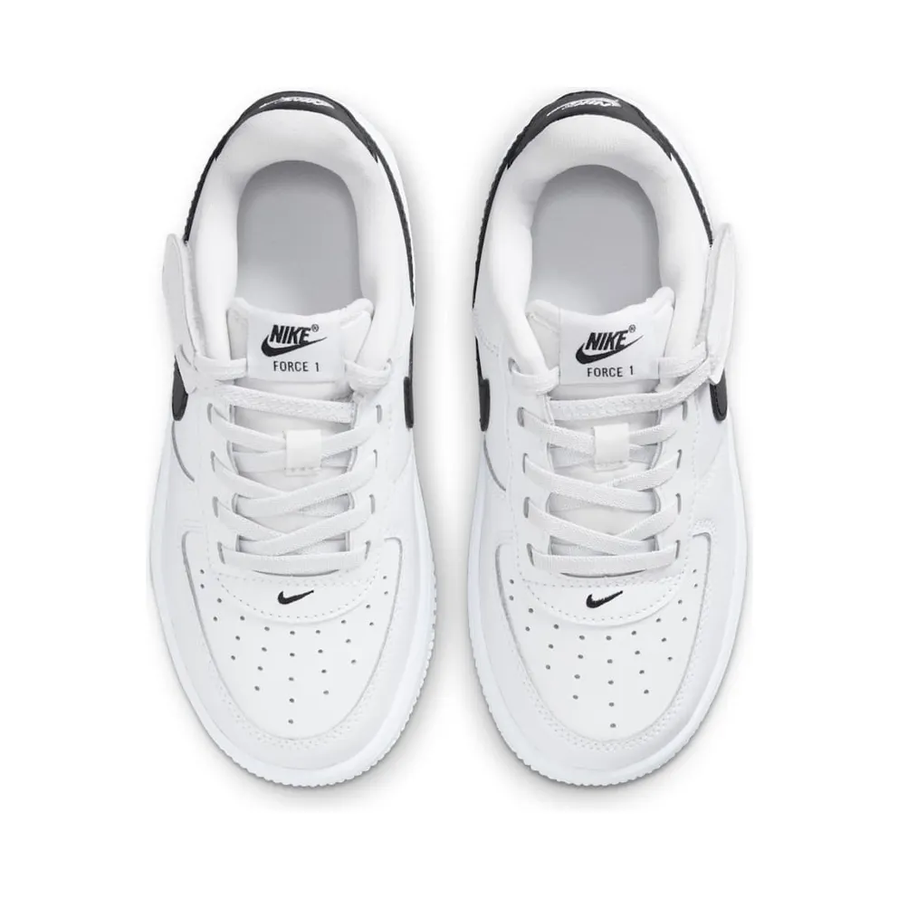 Nike Air Force 1 Low Easy-On PS “WHITE BLACK” (FN0237-101)