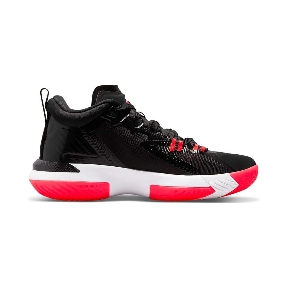 Nike Zion 1 “Black / White / Bright Crimson” (DA3131-006)