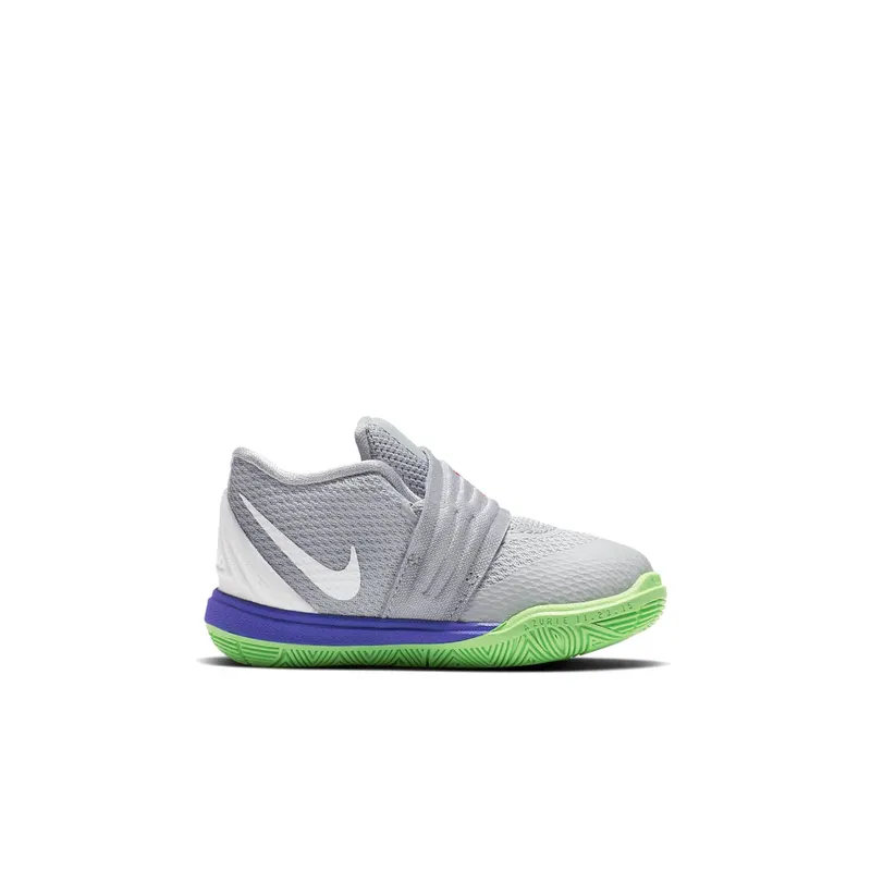 Nike Kyrie 5 Wolf Grey Lime Blast (TD) (AQ2459-099)