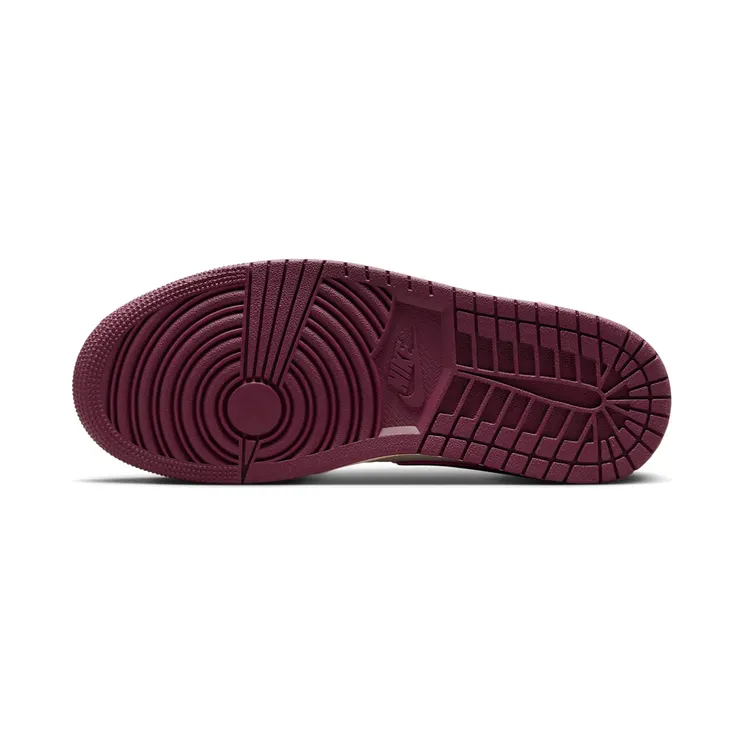 Air Jordan 1 “Sail / Active Pink / Bordeaux / Black” (FQ7818-101)