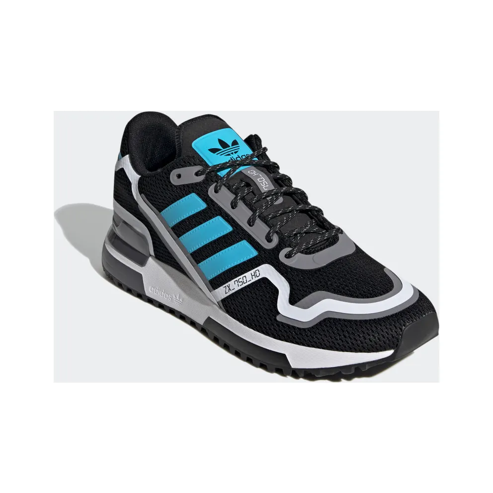 Adidas ZX 750 HD ‘Bright Cyan’ Core Black/Bright Cyan/Grey Three (FV2874)