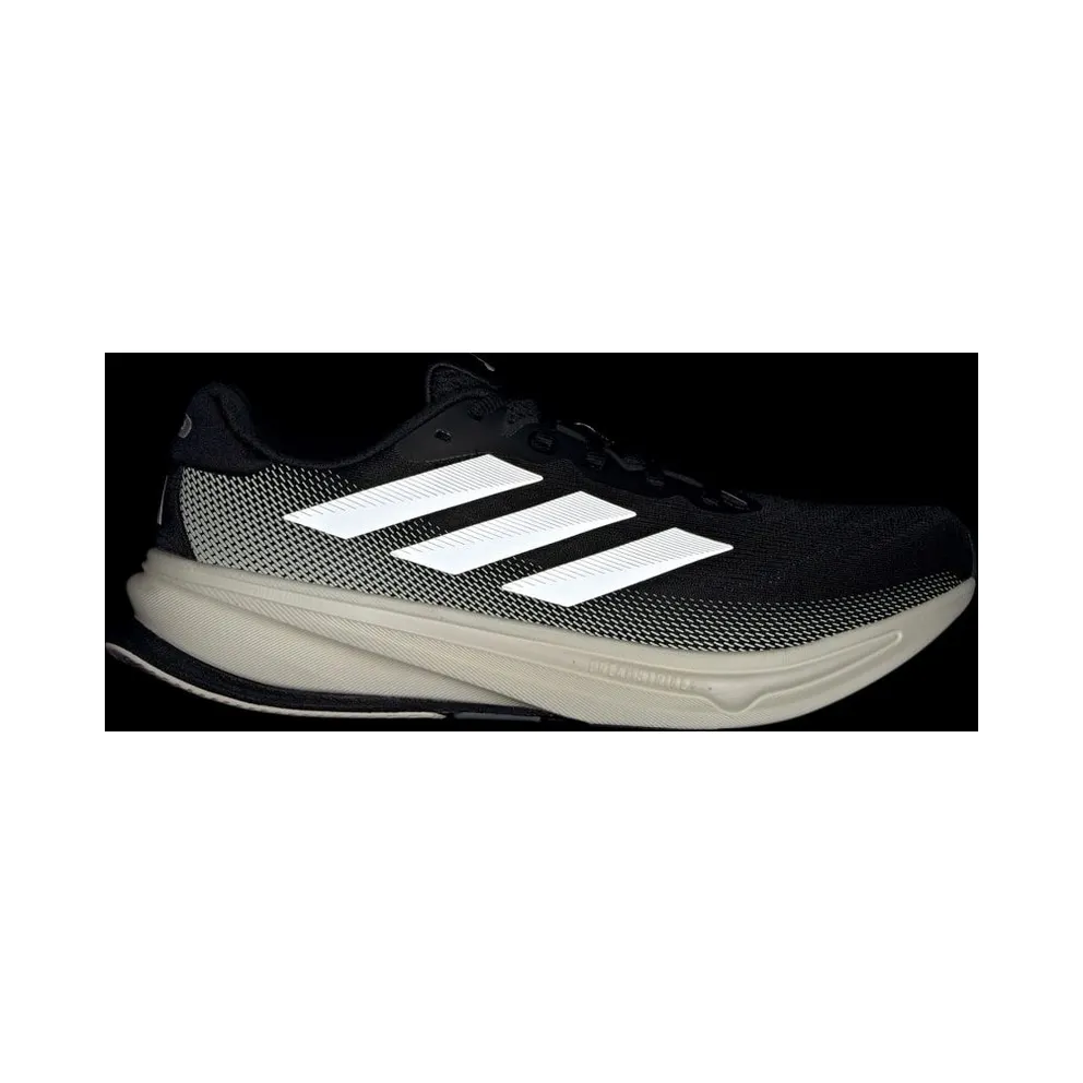Adidas Supernova Rise 2 Running Shoes Wide Core Black / Zero Metalic / Crystal White (IG2168)