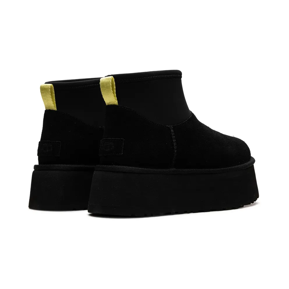 Ugg Classic Mini Dipper Boot “Black Yellow” (1168170-BLK)