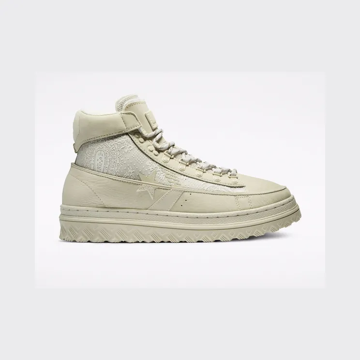 Converse Paria /FARZANEH x Pro Leather X2 High ‘Iranian Paisley Print’ Icicle/Green Haze/Silver Green (170592C)