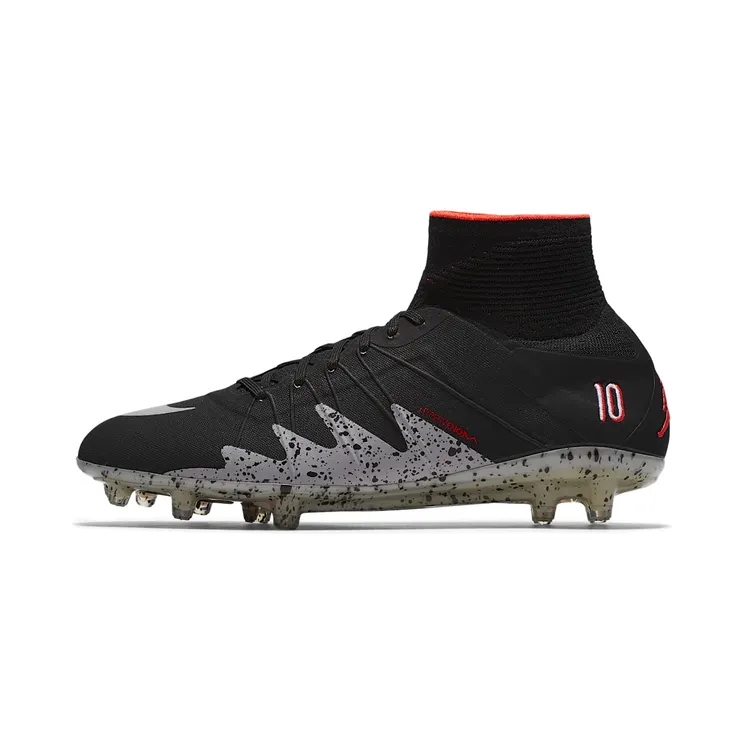 Nike Hypervenom Phantom II NJR FG Neymar “Black / Light Crimson / White / Metallic Silver” (820117-006)