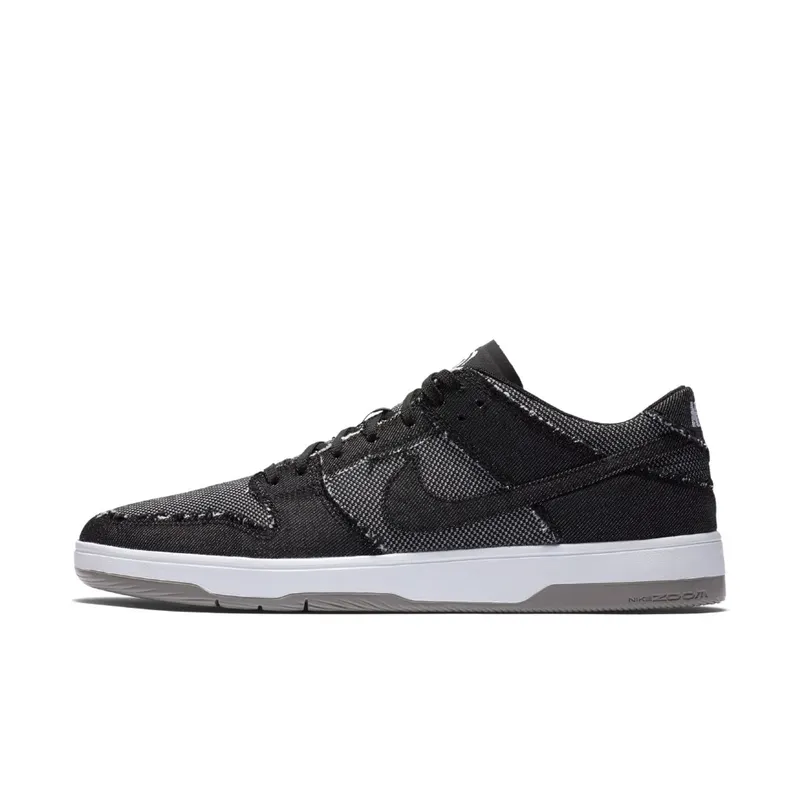 Nike x Medicom Toy Bearbrick Denim Zoom Dunk Low Elite QS Skateboarding (877063-002)
