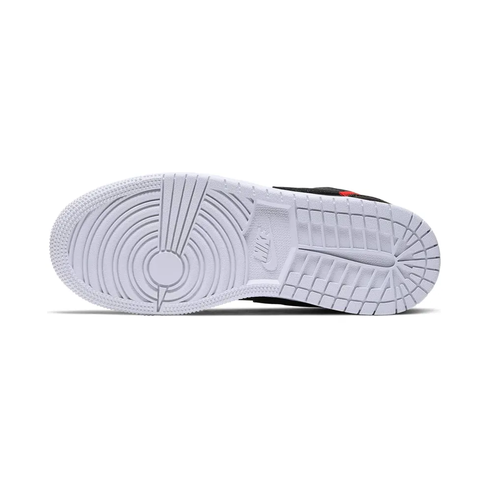 Jordan 1 Low PSG Paris Saint-Germain (GS) Black/Infrared 23-White (CN1077-001)