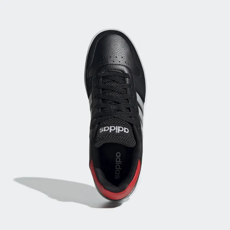 adidas Hoops 2.0 Core Black Core Black/Grey Two/Active Red (EE7800)