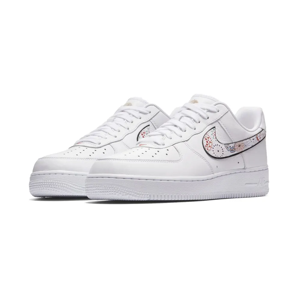 Nike Air Force 1 Low Lunar New Year (2018) White/White-Habanero Red (AO9381-100)