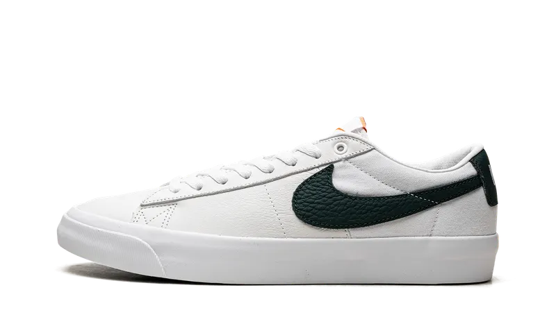 Nike SB Zoom Blazer Low GT “Orange Label – White / Pro Green” (DR9099-100)