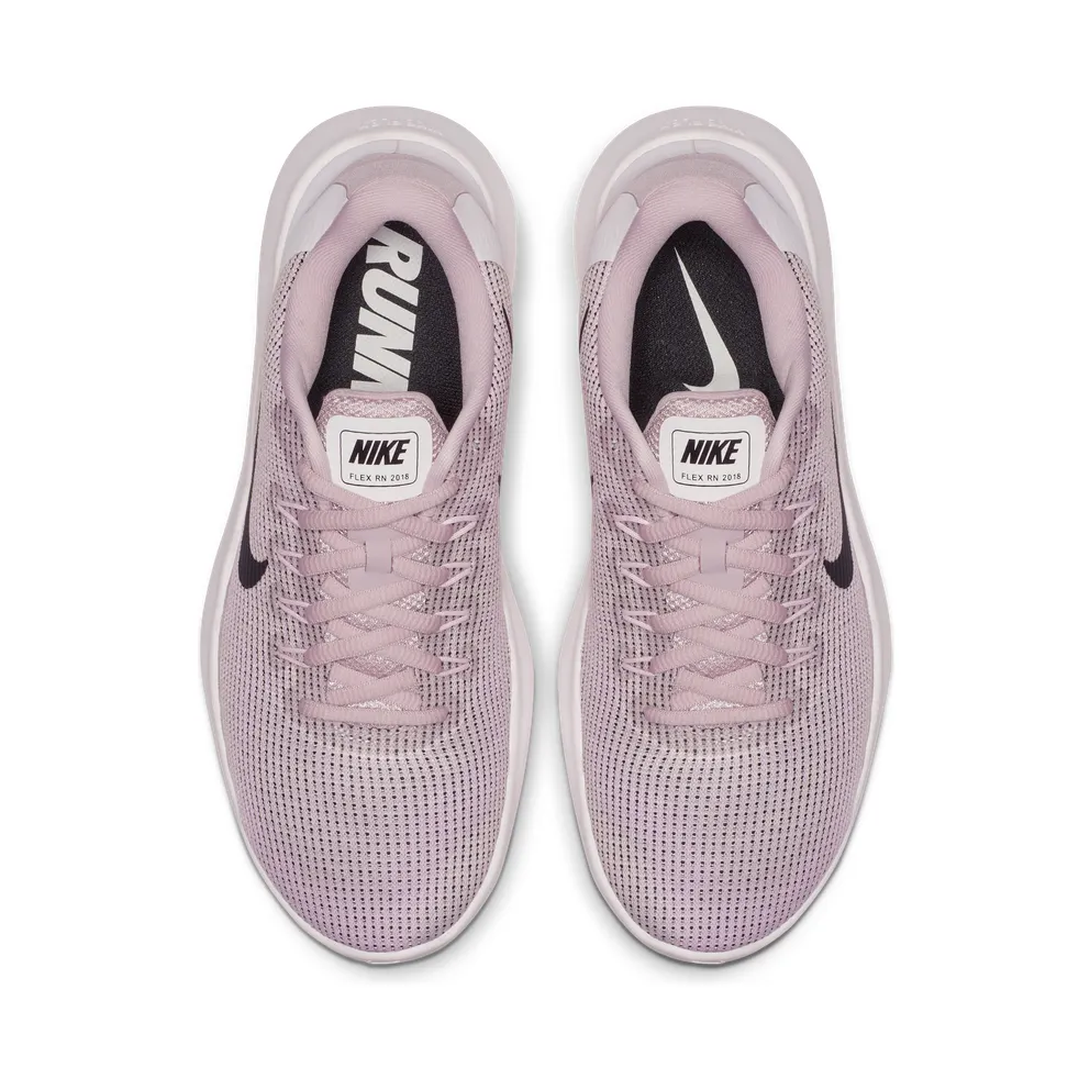 Nike FLEX 2018 RN RUNNING “Plum Chalk / Pink Foam / Pale Pink / Black” (AA7408-500)