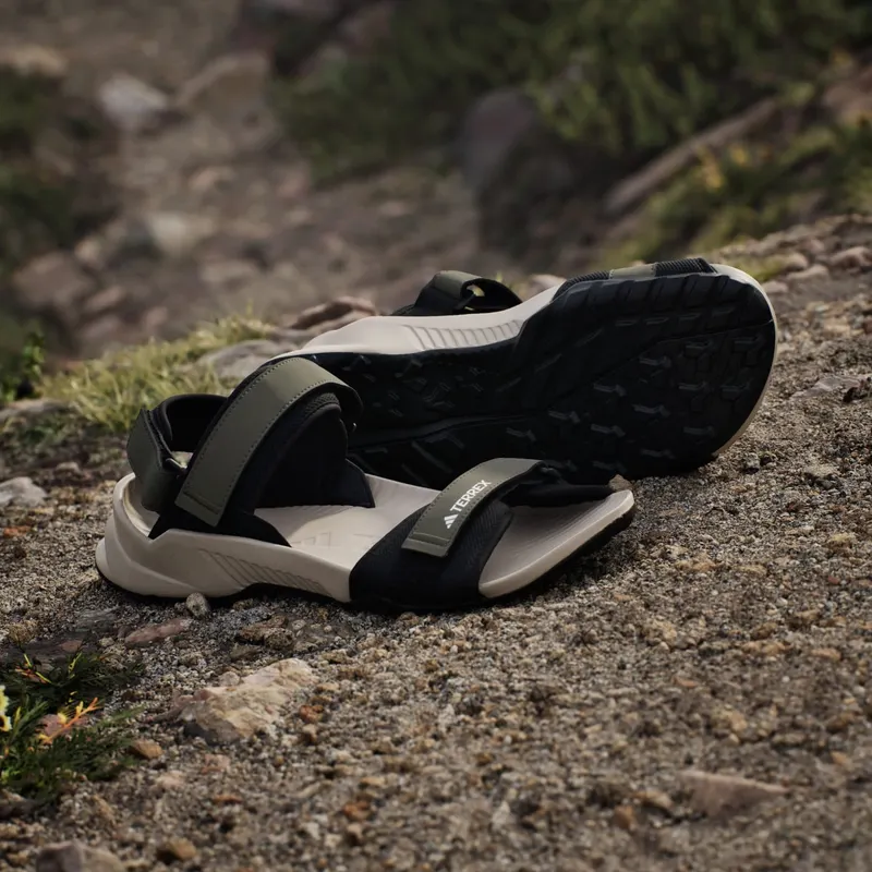 Adidas Terrex Hydroterra Sandals Olive Strata / Core Black / Wonder Beige (JQ2236)