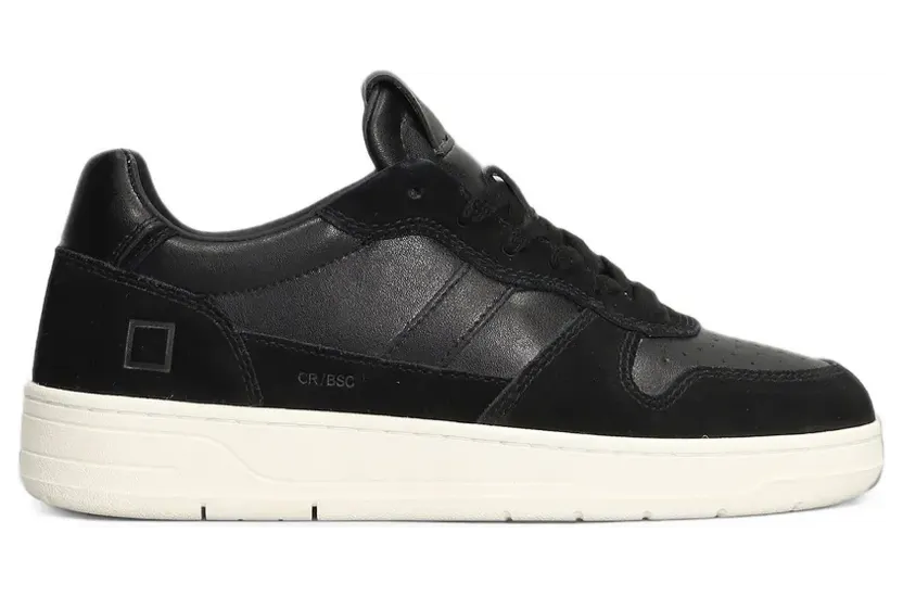 D.A.T.E. Court 2.0 sneakers with geperforeerde details and vlakken – Black (M451C2BABK)
