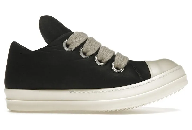 Rick Owens Porterville Runway Jumbo Lace Padded Low Black Milk (RR02D6893 LSAW2 911)