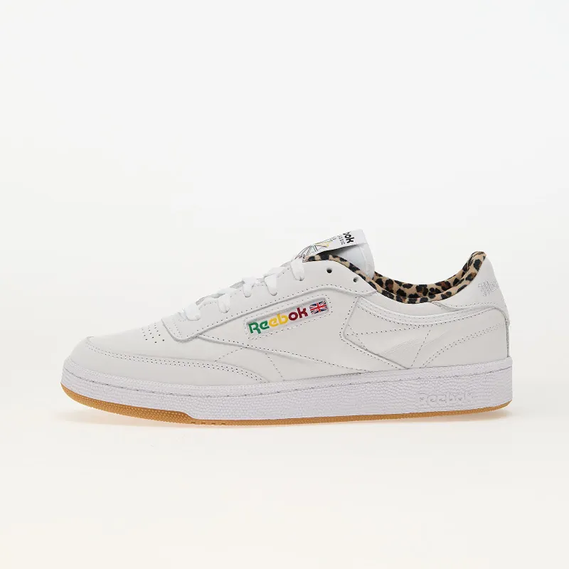 Reebok x Wacko Maria Club C 85 Vintage (ftwrwhite / leopard / gum) – RMIA04HC99LEA0080161