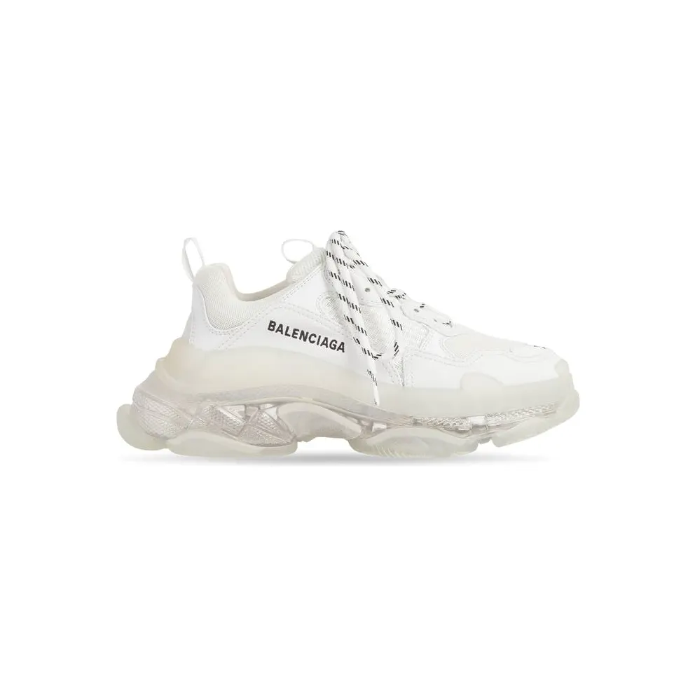 Balenciaga Triple S Clear Sole White (541624W2FB19000)